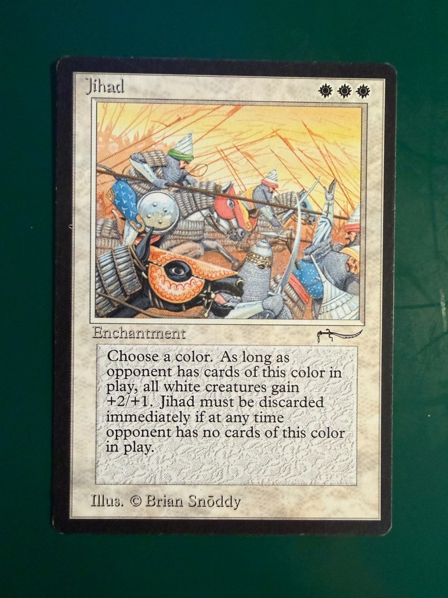 MTG Jihad Arabian Nights Regular Rare for sale online | eBay