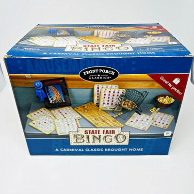 Bingo Front Porch Classics State Fair  Family Game- Complete