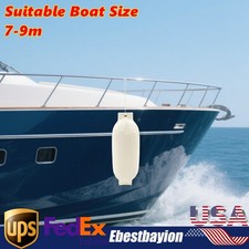 4 Pcs Boat Fender Fending Tool for Ship Impact Protection w/ Rope Inflation Pump