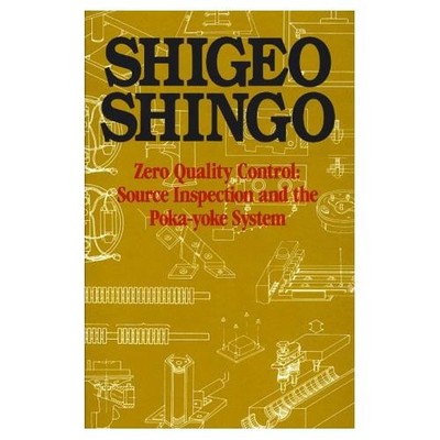 Zero Quality Control: Source Inspection and the Poka-Yoke System by