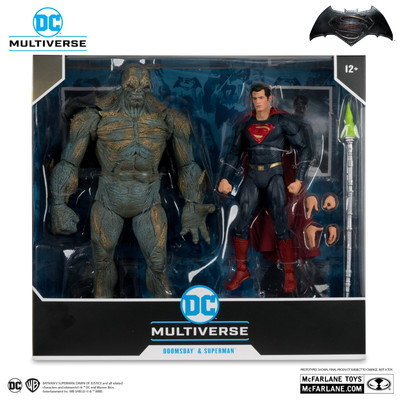 DC Multiverse Doomsday vs Superman 2-pack Batman V Superman Dawn of Justice