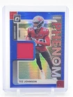 2025 Donruss Optic Tez Johnson Blue Hyper (RAW)