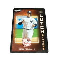 2003 Upper Deck Victory #138 Jorge Posada CP ~ New York Yankees CLUTCH PLAYERS