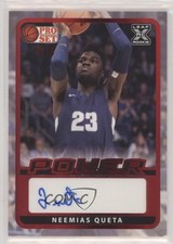 2021-22 Leaf Pro Set Power Base Red Spectrum Foil /25 Neemias Queta Auto 1b8