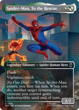 Magic MTG - Spider-Man, à la rescousse - MINT/NMINT - FR - FOIL - Photo 1/1