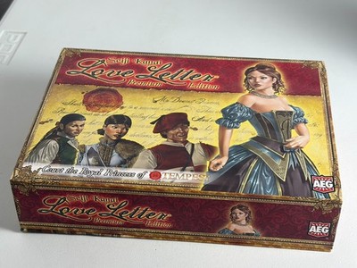 Love Letter  Premium Edition Board Game OOP AEG 2016 EUC