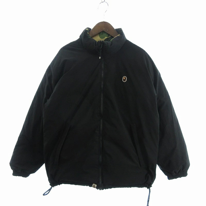 Used A BATHING APE Down Jacket Reversible Zip Up … - image 3