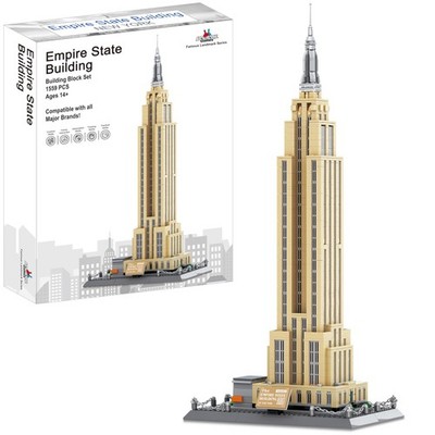Empire State Building Block Set (1,559 Pieces) Officially Licensed - New York...
