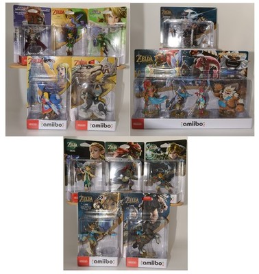 15x The Legend of Zelda Amiibo Set, Link, Zelda, Recken, Epona, Ganondorf usw.