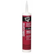 Dap Silicone Sealant, 10 oz, Cartridge,