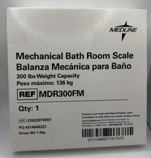 Medline Mechanical Bath Room Scale 300 lbs Weight Capacity NEW