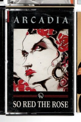 So Red the Rose Arcadia Cassette Tape Capitol Records TESTED