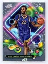 2023-24 Topps Chrome Cosmic #124 Andrew Wiggins
