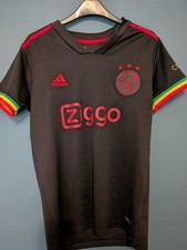 Ajax 2021/22 Third Shirt - Bob Marley Tribute - Size Men's Small
