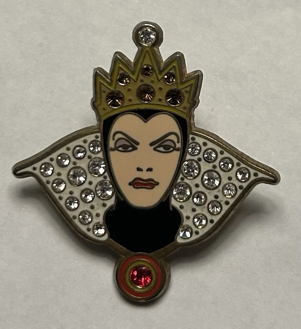 Disney World - Evil Queen - Snow White and the Seven Dwarfs - Jeweled Pin