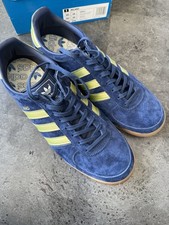 Adidas Originals Milano 2022 Navy Gold Trainers Size 10 Worn Once In Orig Box