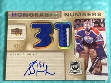 2005-06 Upper Deck The Cup Honorable Numbers #'ed 02/31 Grant Fuhr