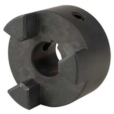 Dayton 29Hz04 Jaw Coupling Hub, L100, Sintered Iron, 1"