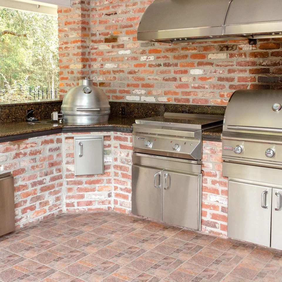 Parrilla Kamado de aluminio fundido Blaze Foto 3 de 4