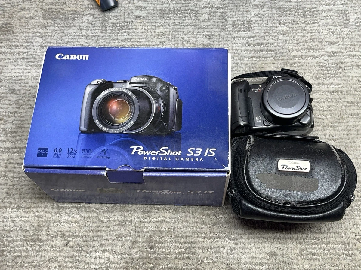 Canon PowerShot S3 IS Digital Cameras for Sale - Shop New & Used