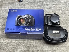 Canon PowerShot S3 IS Digital Camera UNTESTED