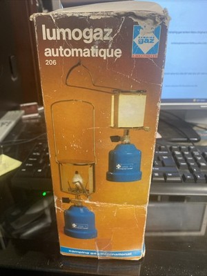 LAMPE LUMOGAZ - n° 206 - AUTOMATIQUE - CAMPING GAZ - pour le soir