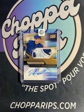 2021-22 Upper Deck Premier Arttu Ruotsalainen Rookie Auto Patch /65 #AR-AR