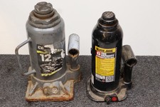 Lot Of 2 Bottle Jacks 6 Ton And 12 Ton Evercraft Black Jack Lot Of 2 Bottle Jacks 6 Ton And 12 Ton Evercraft Black Jack
