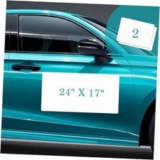 Blank Car Magnets with 40 mils -2 Pack 24 x 17 Rounded 24 X 17 inch 2 pack