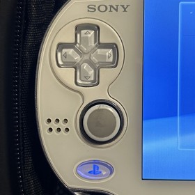 Sony PlayStation Vita OLED PCH-1001 Glacier White w/ Bag and Charger