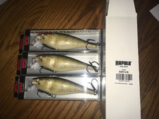 Rapala Super Shad Rap SSR14= 3 WALLEYE COLORED Pike Musky Big Game Lure