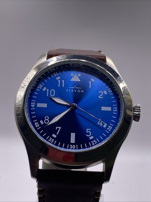ELEVON Quartz Analog Watch Water Resistant 30m Japan Movement....NEW BATTERY
