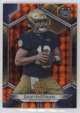 2023 Bowman U Orange Geometric Refractor 12/25 Sam Hartman #1 6a7