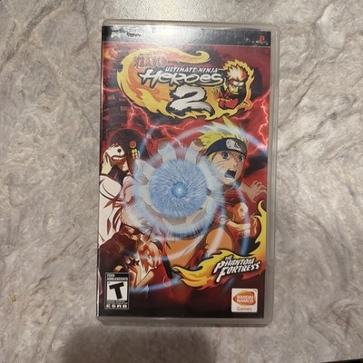 Naruto: Ultimate Ninja Heroes 2 The Phantom Fortress Sony PSP Complete CIB