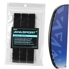 Pickleball Paddle Edge Guard Tape 3 Pack Edge Protection 26mm Width Black