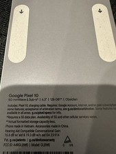 Google Pixel 10 128GB Obsidian, T-Mobile,  Sealed