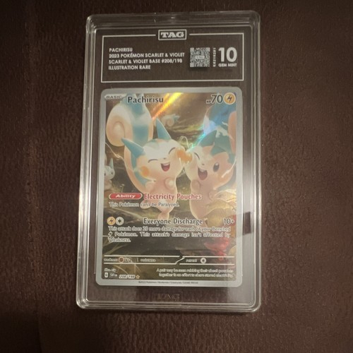 Pachirisu graded TAG 10 for sale on eBay