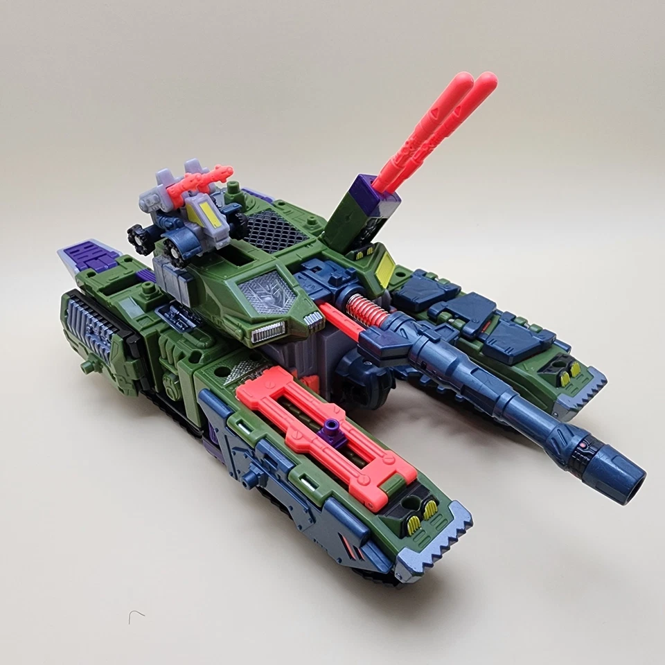 变形金刚无敌舰队(2002 年复古)MEGATRON 7.5 英寸 + LEADER-1 迷你 [近乎完整] — 第 2/4 张图片