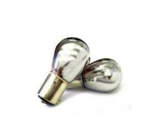 Clear Alternatives 1156 Chrome Light Bulbs Turn Signal 2060-0111