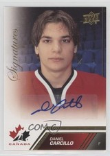 2013 Upper Deck Team Canada Gold Signatures Daniel Carcillo #36 Auto 2d8