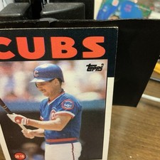 Rich Hebner - 1986 Topps Baseball #19 - Chicago Cubs + FAST FREE Ship