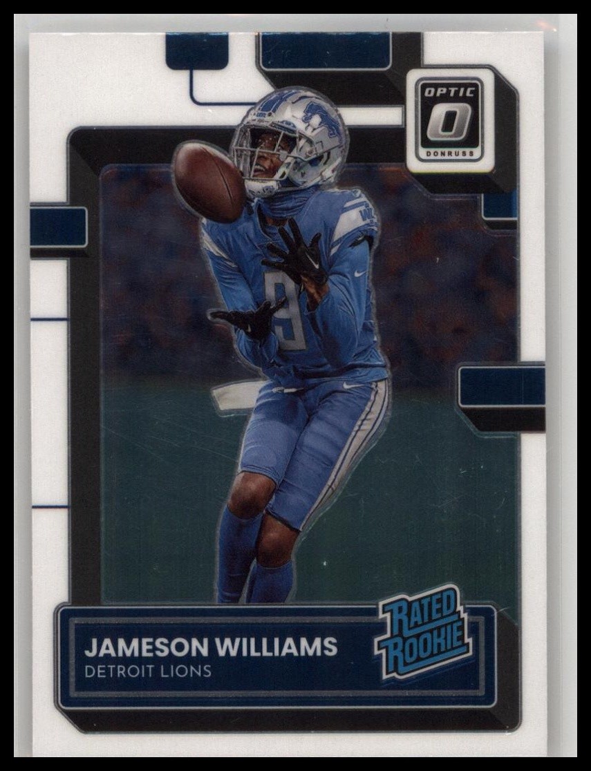 2022 Donruss Optic #208 Jameson Williams Holo