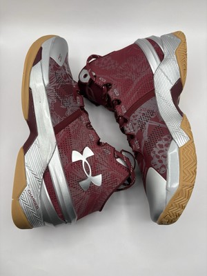 Under Armour Curry 2 Retro UA Domaine Red Silver Gum 3026052 