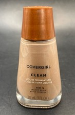 Covergirl Clean Liquid Foundation 150 CREAMY BEIGE For Normal Skin Discontinued