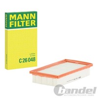 Mann-Filter Luftfilter Passend FüR Hyundai Accent Solaris KIA RIO Stonic | C 26