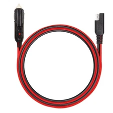  Mp68996a 5Ft 12V Cigarette Lighter Plug To Sae Quick Release Adapter E