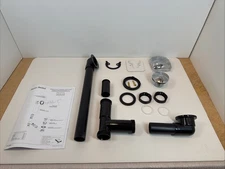 American Standard 1640305.002 Deep Soak Toe-Tap Tub Drain Assembly with Overflow