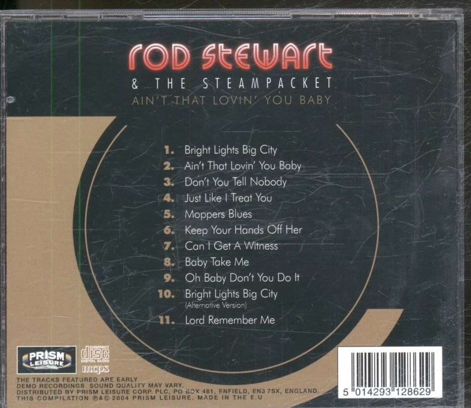 Rod Stewart Ain't That Lovin' You Baby CD UK Prism Leisure 2004 PLATCD1286 - Bild 2 von 3