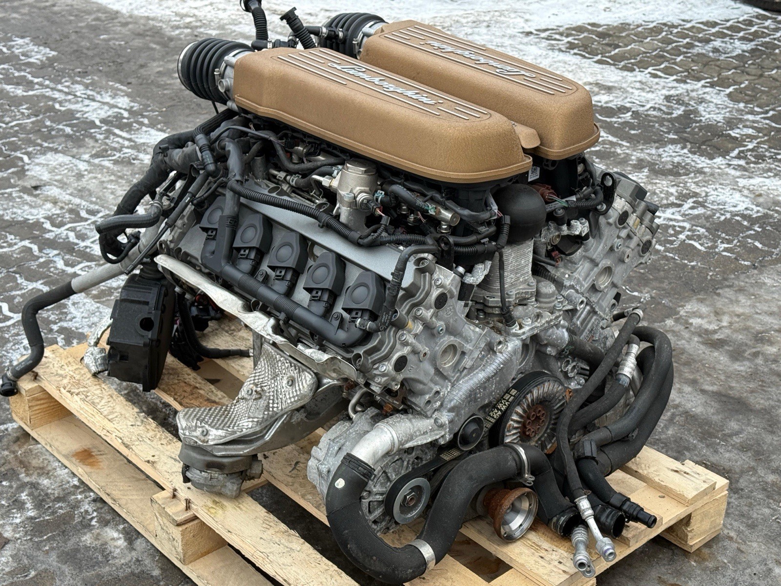 2018 640HP LAMBORGHINI HURACAN PERFORMANTE STO ENGINE V10 5.2 DGF LP640