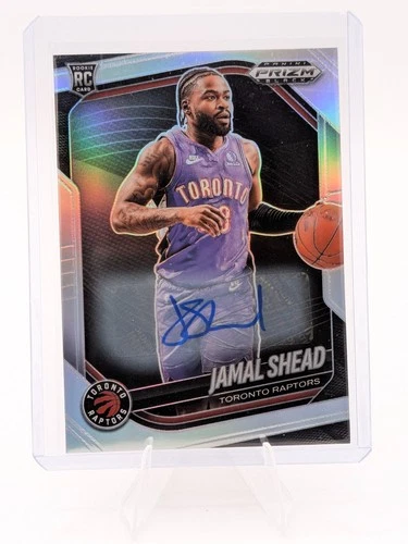 New Listing2024-25 Panini Prizm Black Jamal Shead Silver Prizm Rookie Auto #210